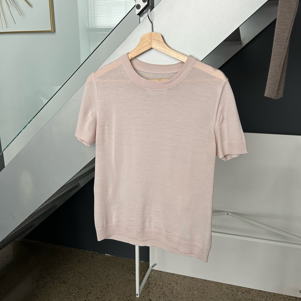 Maison Margiela 100% light pink top
